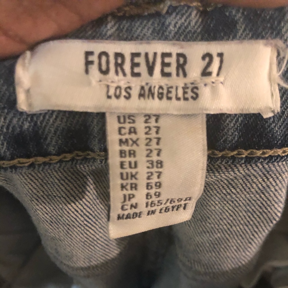 Forever 21 high waste jeans